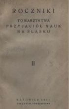 Roczniki Towarzystwa Przyjaci Nauk na lsku R. 2 str. tytuowa