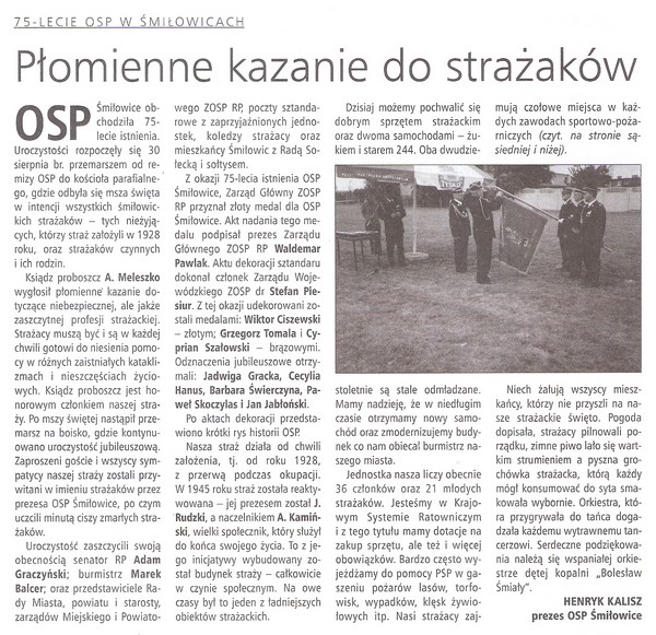 [Gazeta Mikoowska 2003 r.]